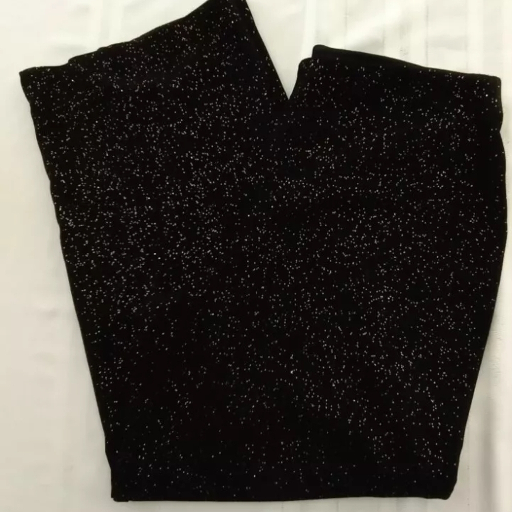 Attyre Black Sparkle GOLD Trousers for Evening Glamour - Picture 3 of 5
